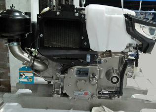 Power tiller fuel tank