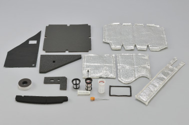 Injection parts, Precision parts, Rubber parts, Internal combustion engine parts,etc
